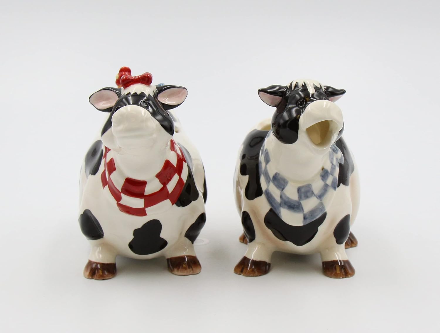 Appletree Design Barn Yard Cow Sugar and Creamer Set 4-3/8" H