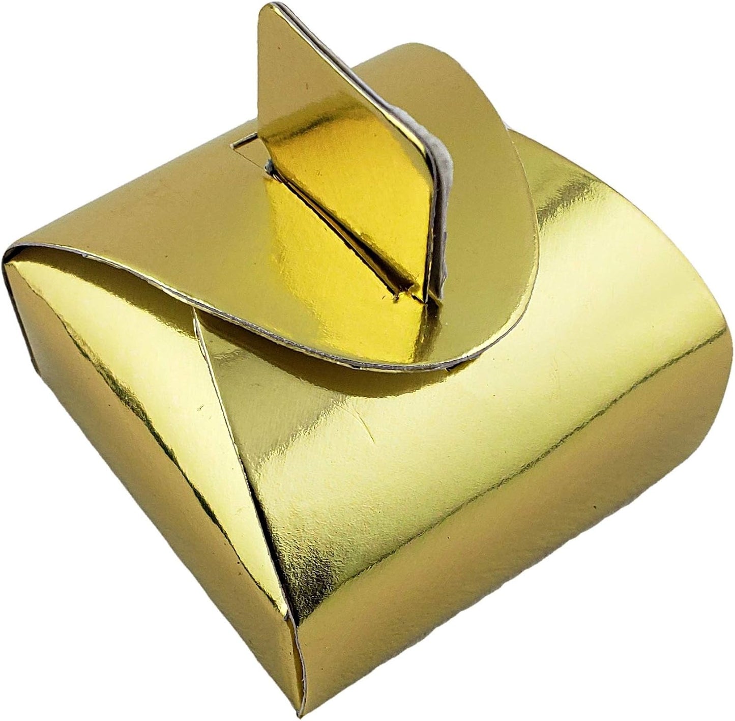 Party Favors Plus Gold Shower Favor Candy Boxes 12 Count