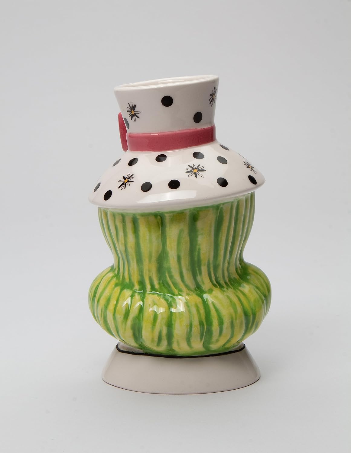 Cosmos Gifts Fine Ceramic I Am Woman I Am Amazing I Am Tired Lady Makeup Brush Holder Vase 6-1/4" H 62610