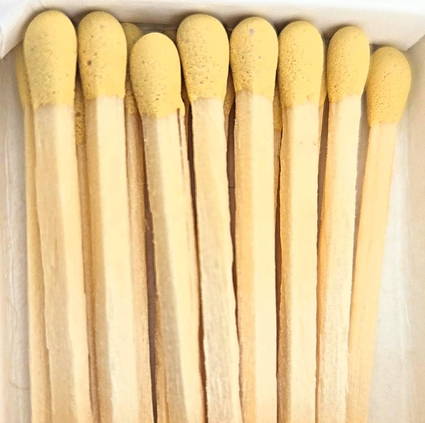 Party Favors Plus Plain Yellow Cover Wooden Matches Box 50 Count