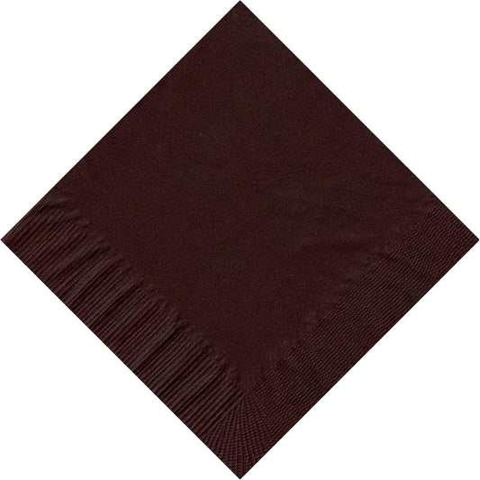 Party Favors Plus Chocolate Beverage Cocktail Napkins 200 Count