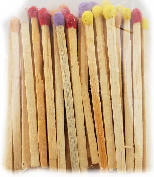 Party Favors Plus Rainbow Mix 2 Wooden Safety Matches 250 Count