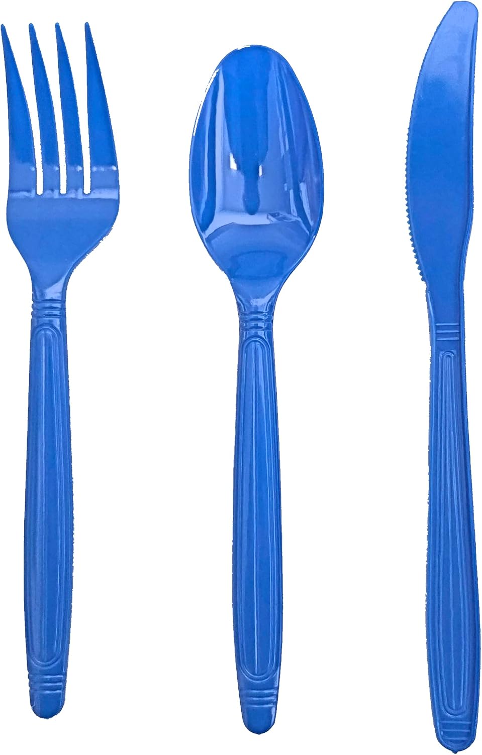 Party Favors Plus Royal Blue Plastic Cutlery Set 48 Count