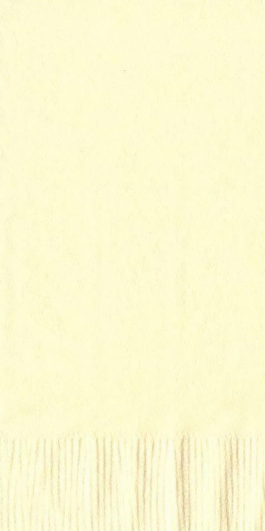 Party Favors Plus Paper Napkins Ivory 50 Count