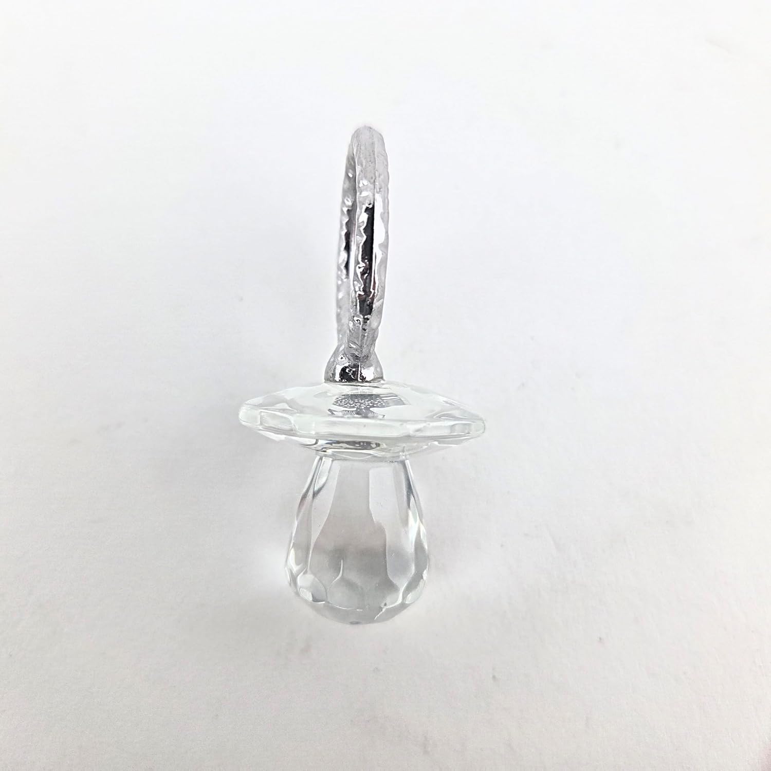 Party Favors Plus Crystal Pacifier Baby Shower Favor Plastic 2.25 Inch 12 Count