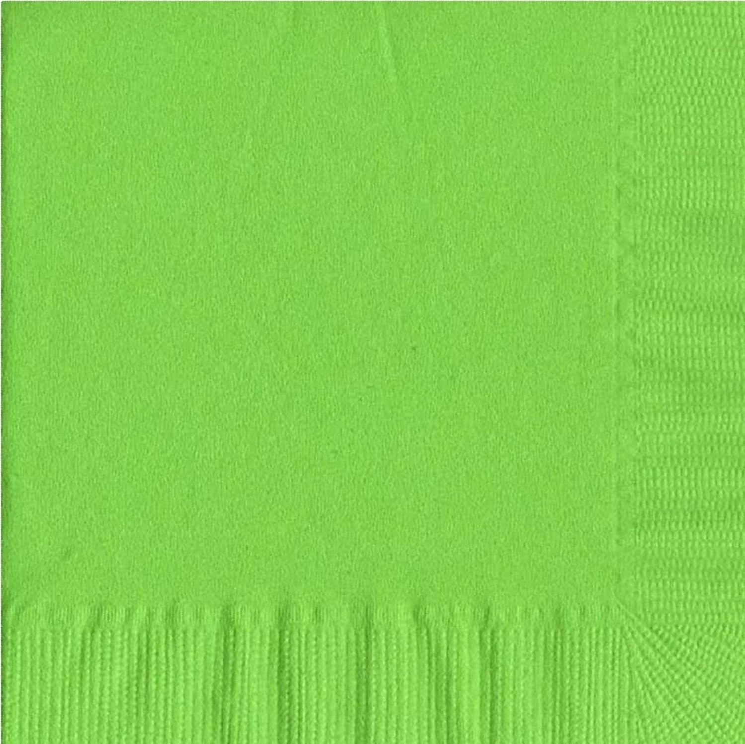 Party Favors Plus Green Paper Luncheon Napkins 50 Count