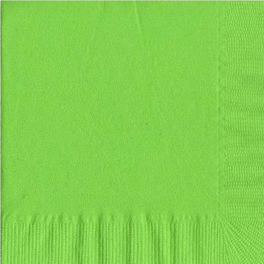 Party Favors Plus Green Paper Luncheon Napkins 50 Count