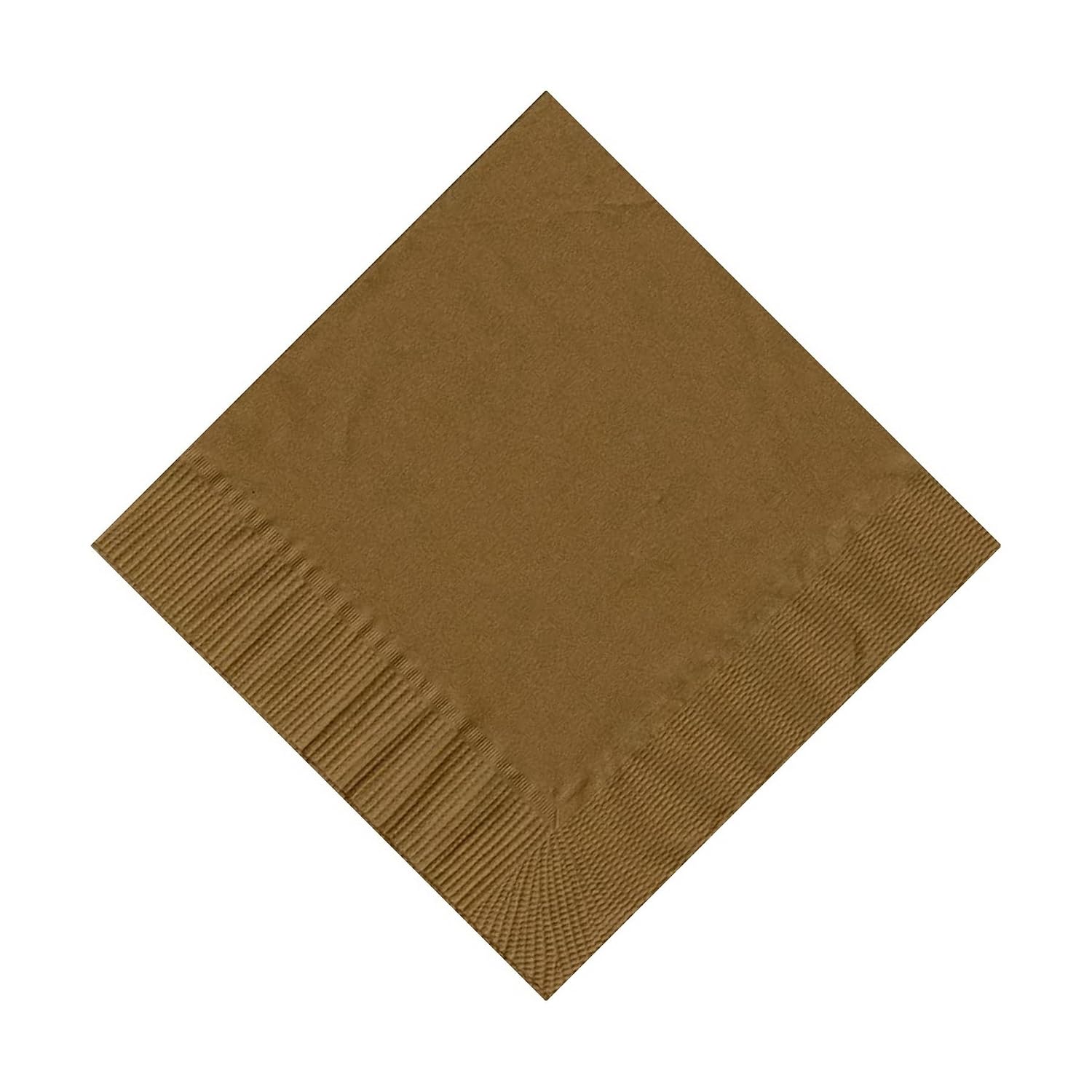Party Favors Plus Beverage Cocktail Napkins Gold 600 Count