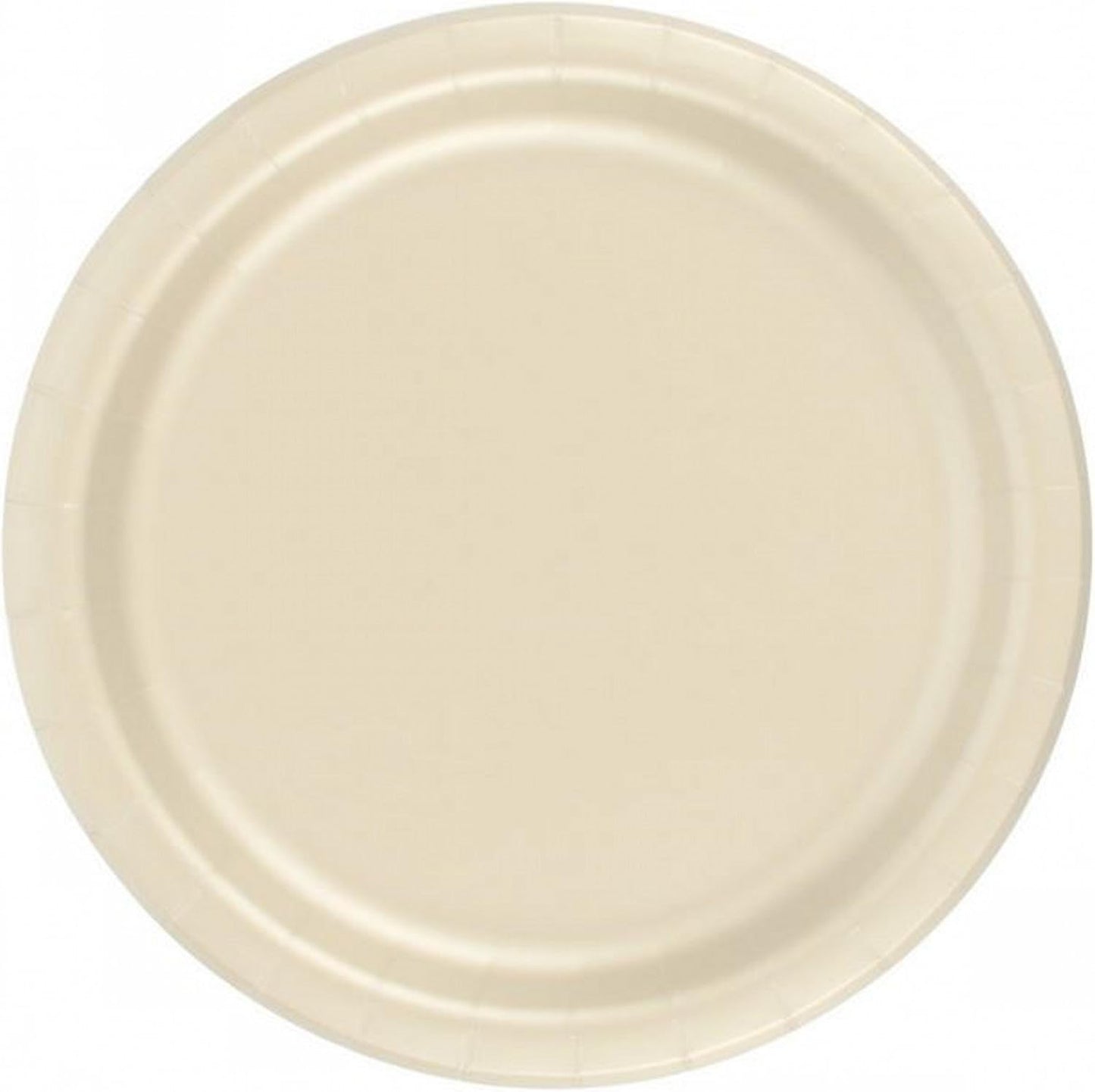 Party Favors Plus Dessert Cake Paper Plates Ivory 240 Count