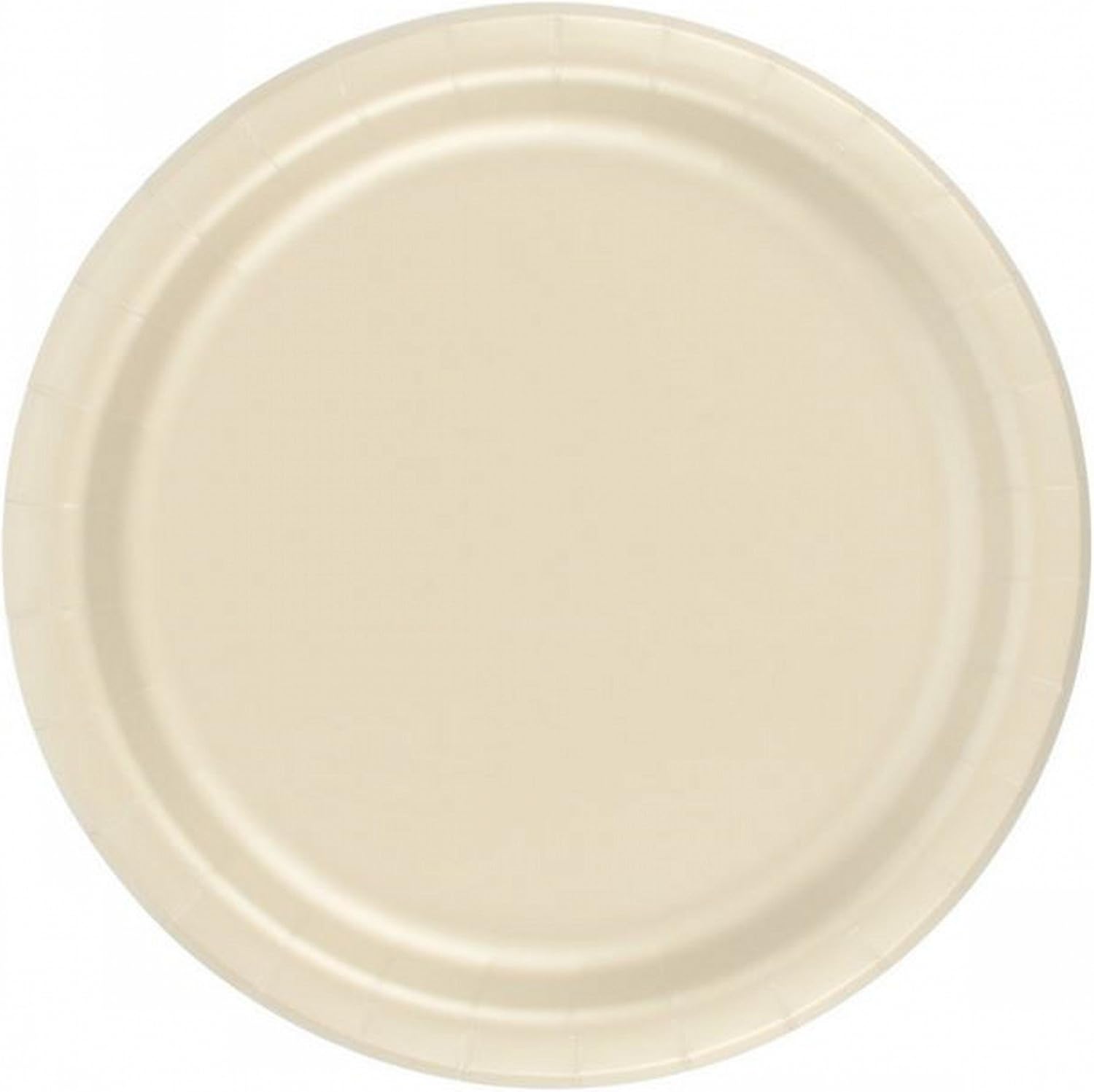 Party Favors Plus Dessert Cake Paper Plates Ivory 240 Count