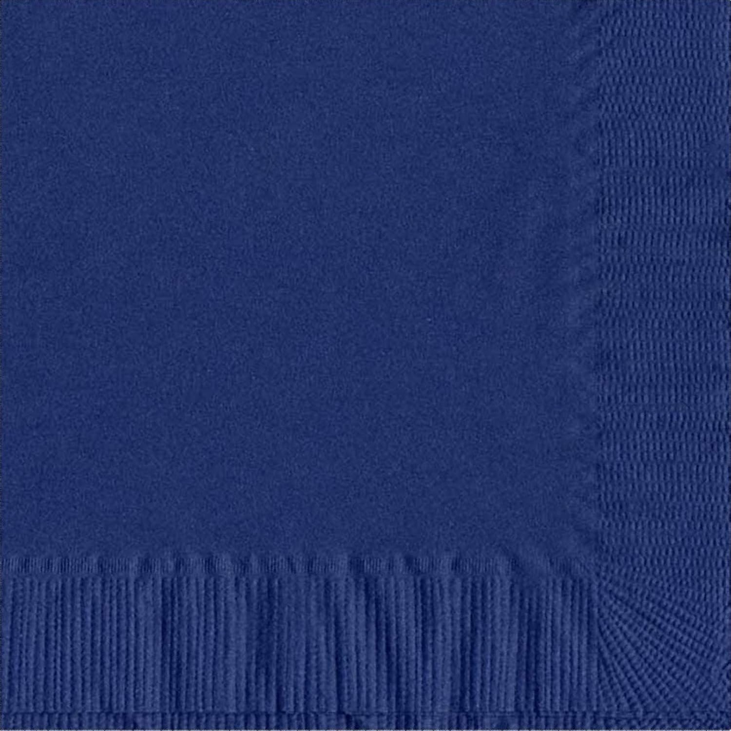Party Favors Plus Luncheon Napkins Navy Blue 600 Count