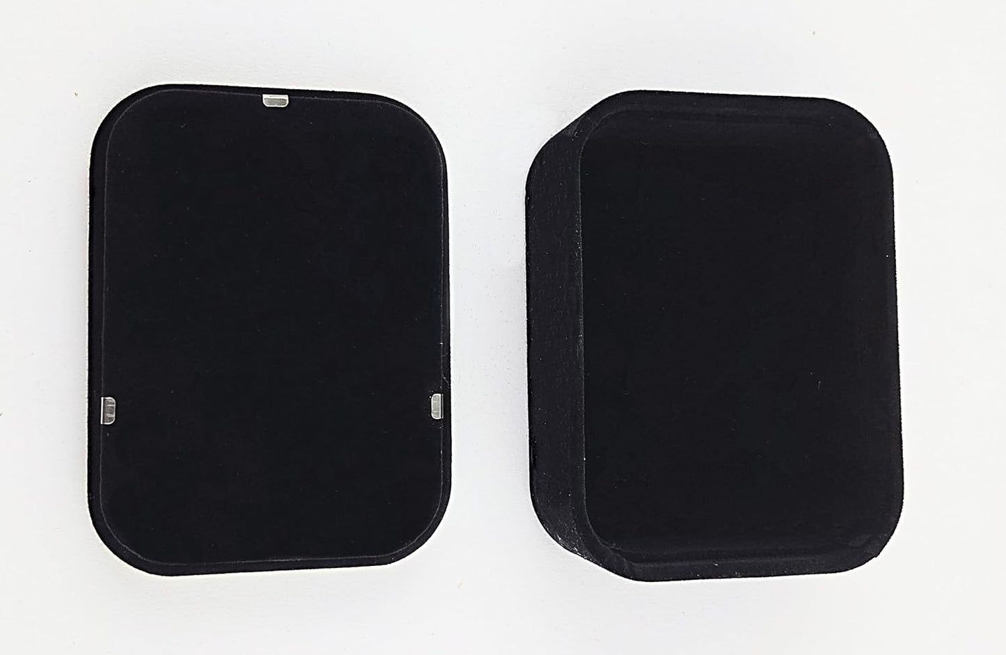 Party Favors Plus Black Velvet Jewelry Box Photo Frame Lid Set 2