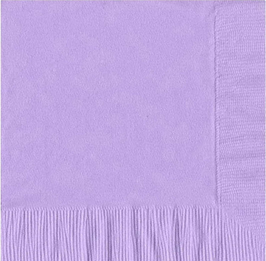 Party Favors Plus Lavender Lilac Luncheon Napkins 600 Count