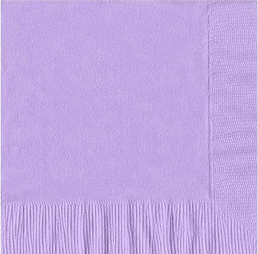 Party Favors Plus Lavender Lilac Luncheon Napkins 600 Count