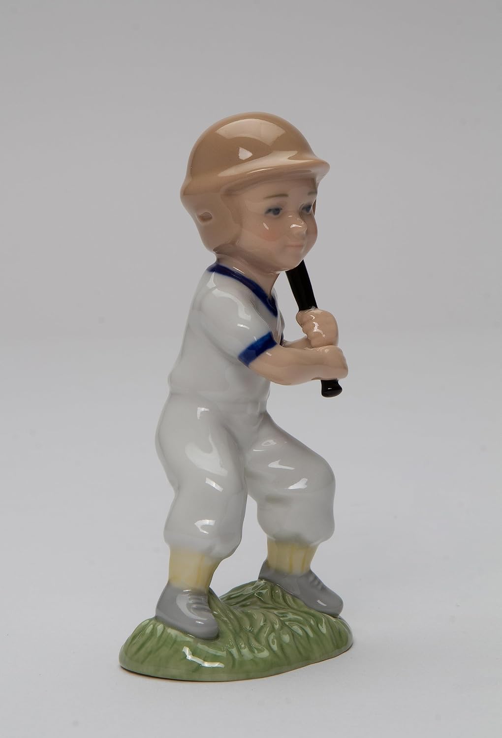 Cosmos Gifts Fine Porcelain Boy Playing Baseball Figurine 4-1/2" H 207-479A