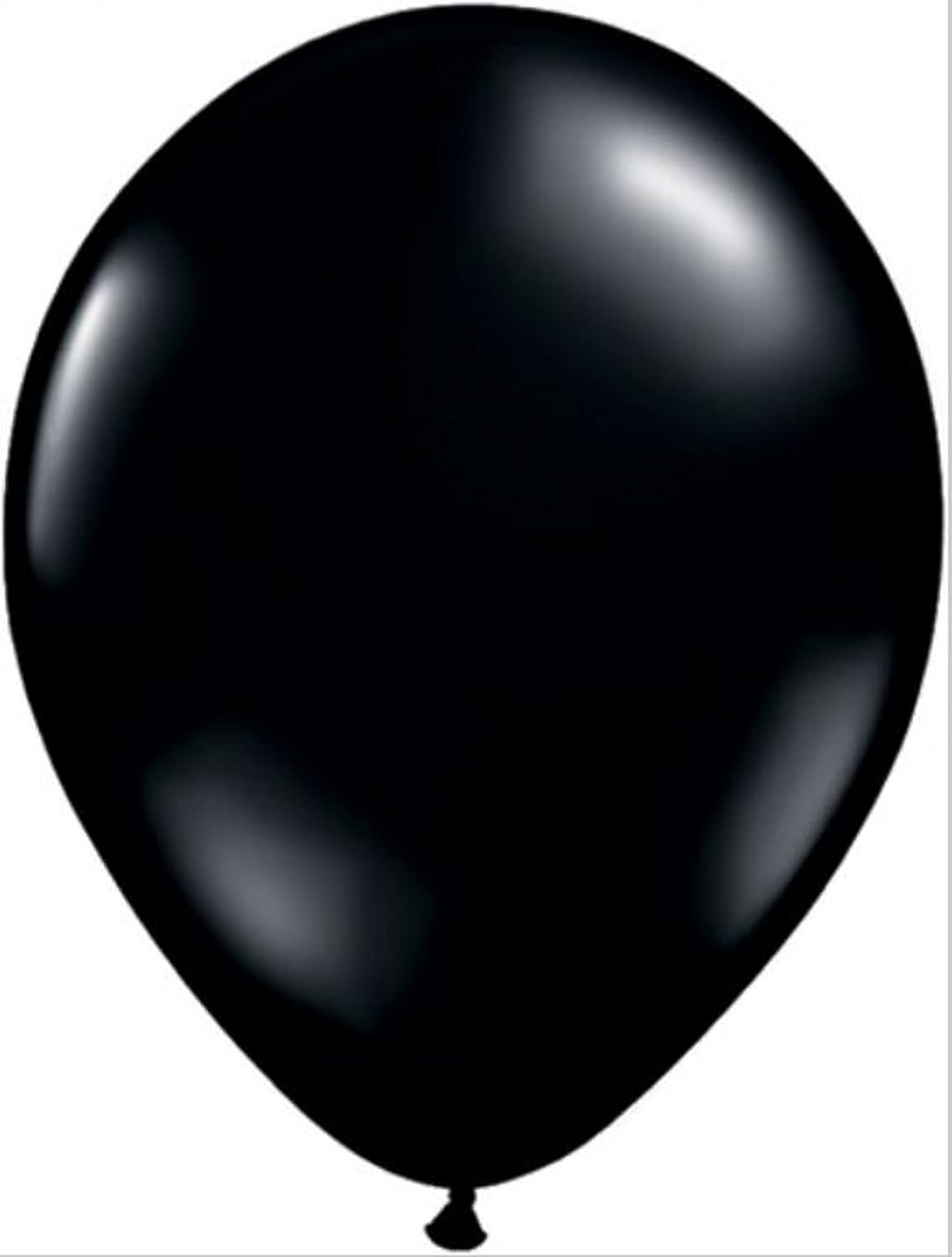 Party Favors Plus Black Latex Balloons 144 Count