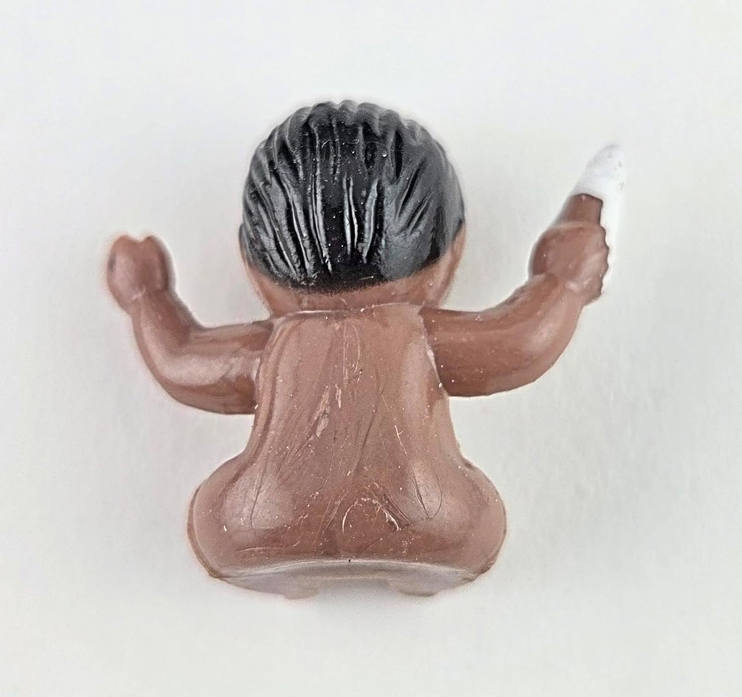 Party Favors Plus Brown Plastic Baby Doll Figurine 1.25 Inch Set of 12