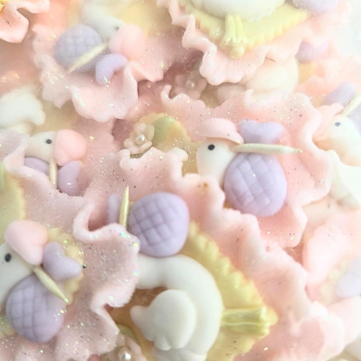 Party Favors Plus Cold Porcelain Stork Capia Baby Shower Favor 12 Count