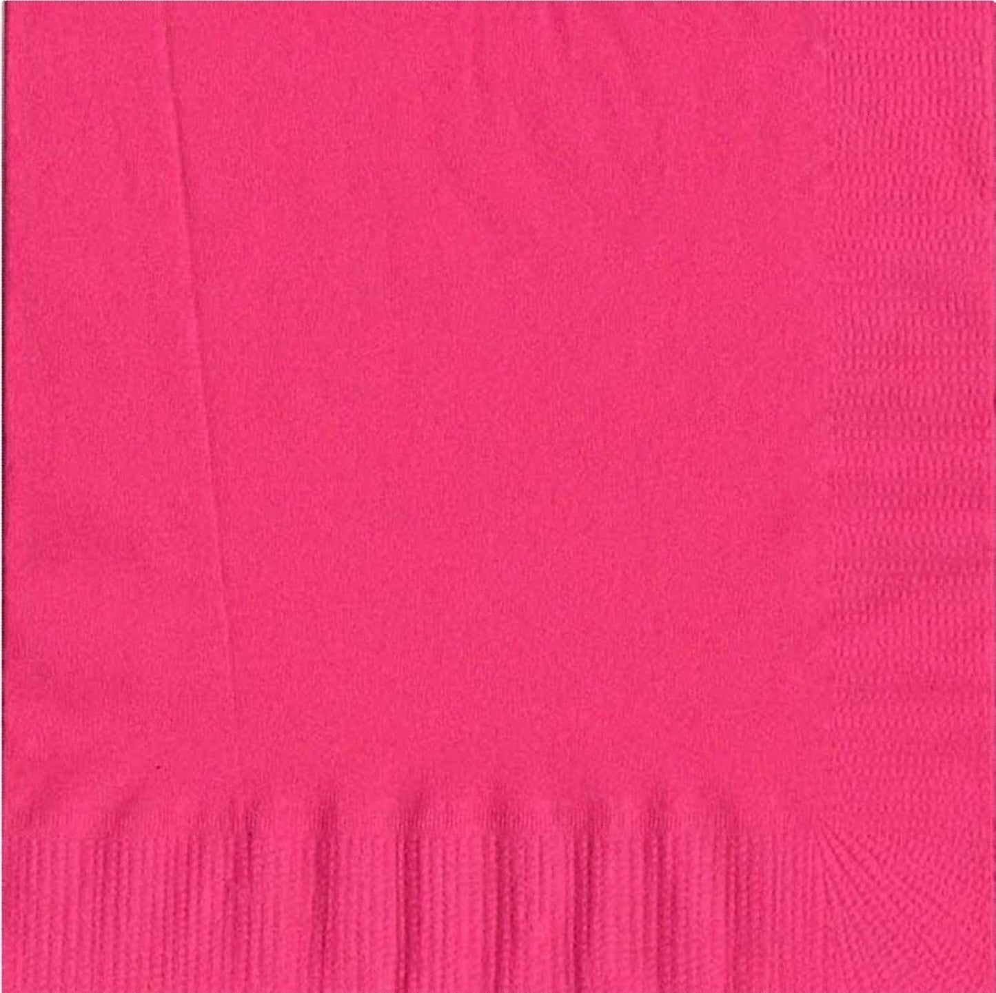 Party Favors Plus Hot Pink Luncheon Napkins 200 Count