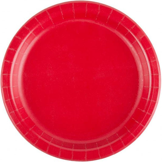 Party Favors Plus Dessert Cake Paper Plates Red 240 Count