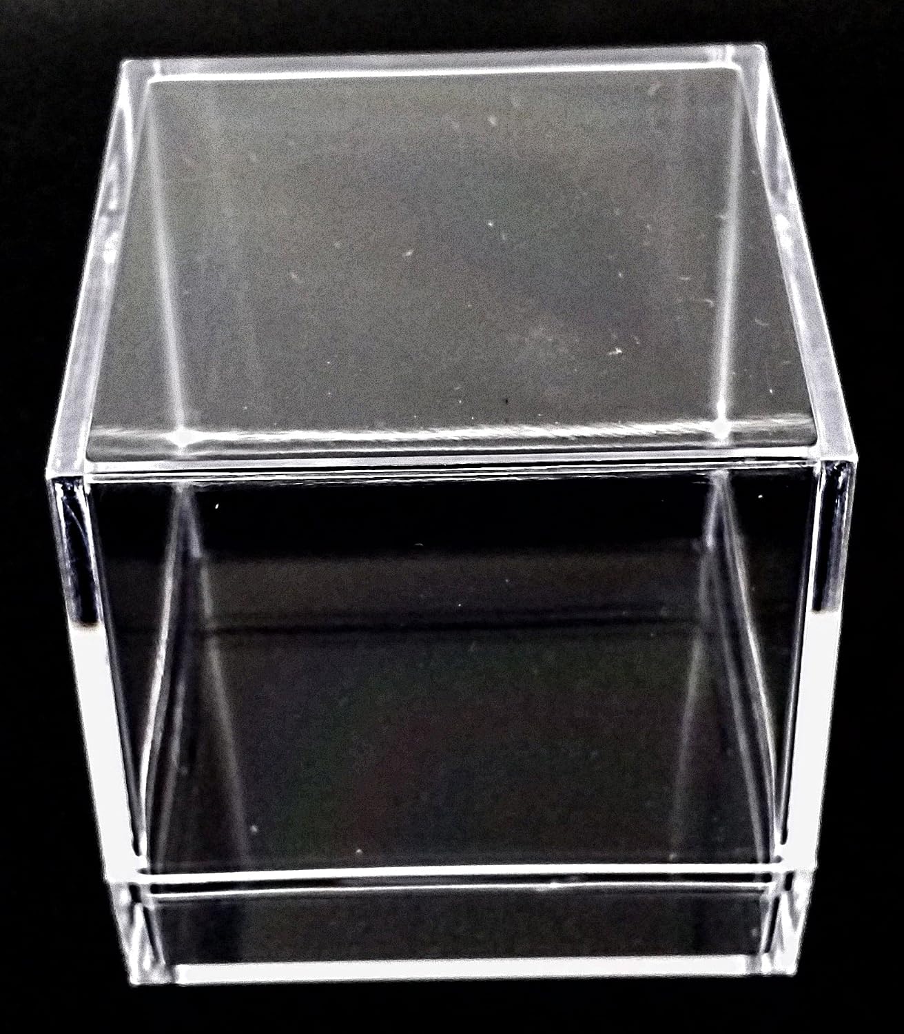 Party Favors Plus Clear Plastic Square Fillable Ornament Box 12 Count