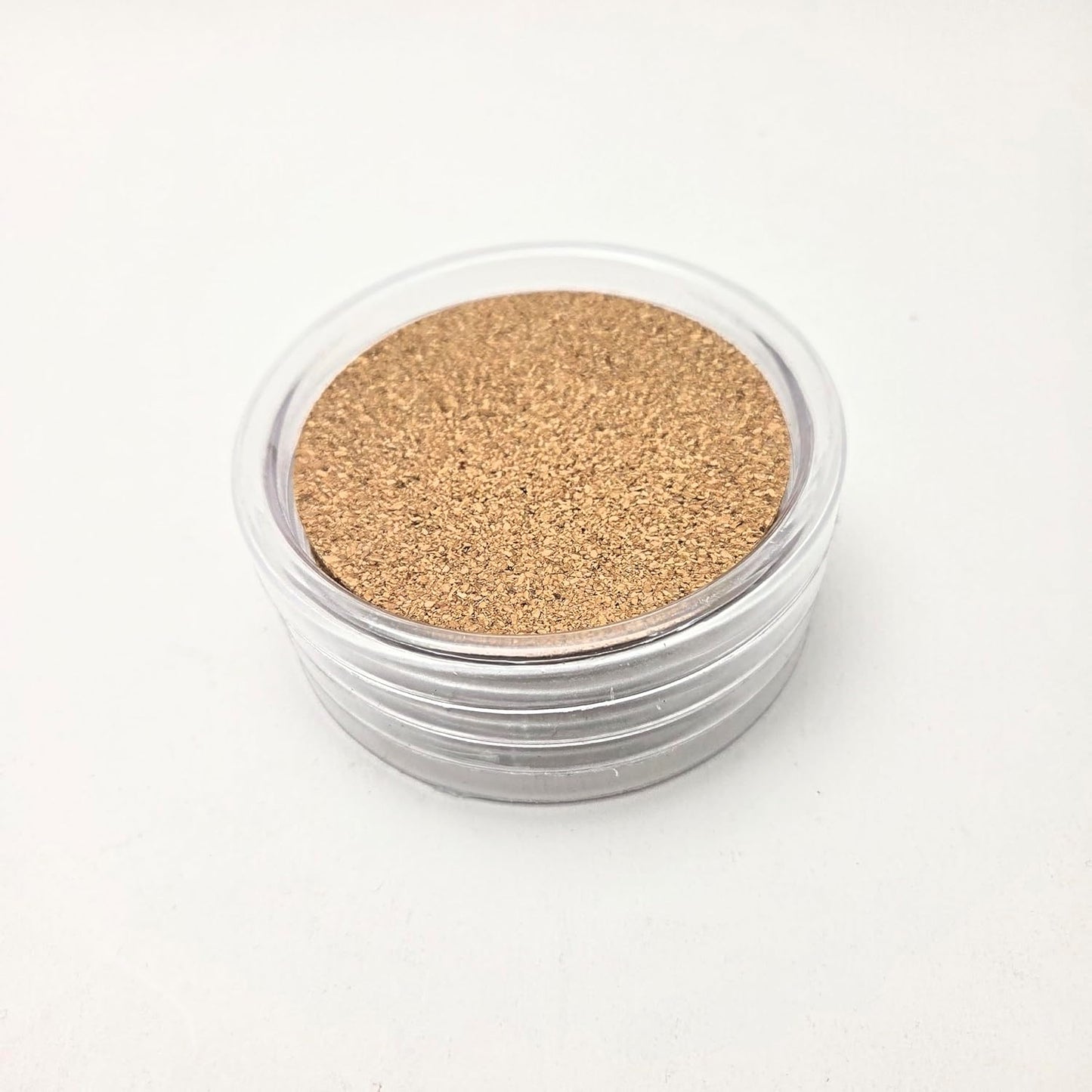 Party Favors Plus Natural Brown Cork Coasters Round 4 Inch Set of 4