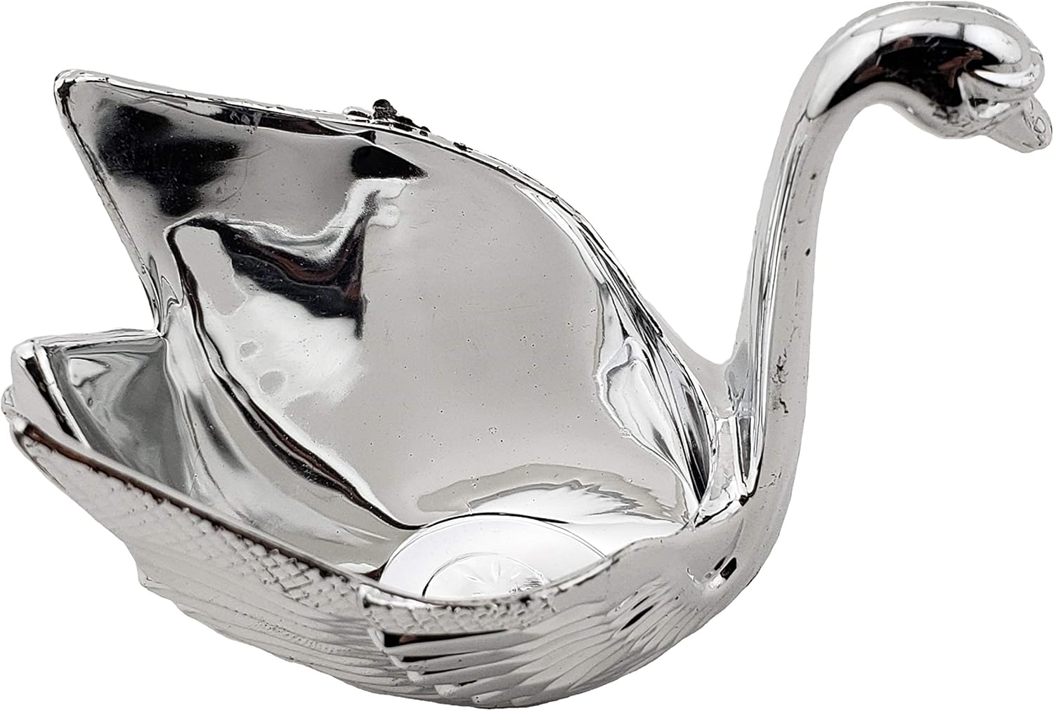 Party Favors Plus Silver Swan Candy Holder Wedding Favor 12 Count