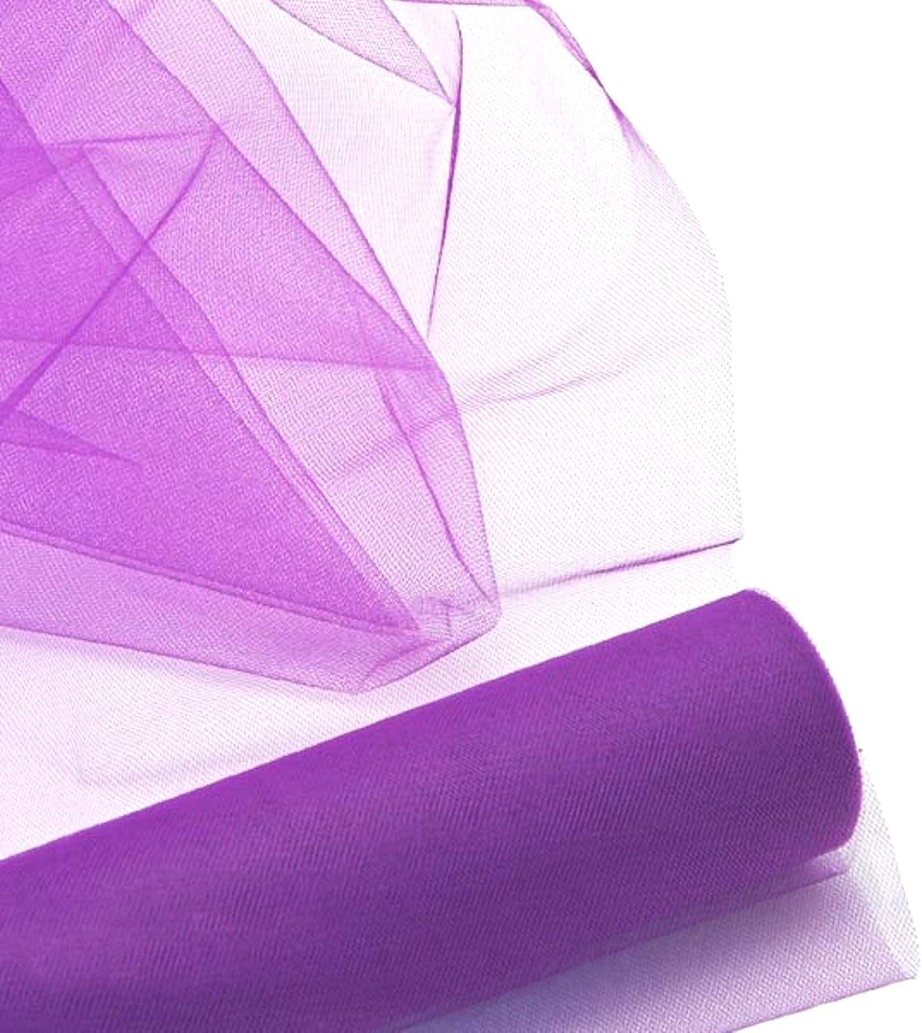 Party Favors Plus Purple Sheer Tulle 54in X 100ft