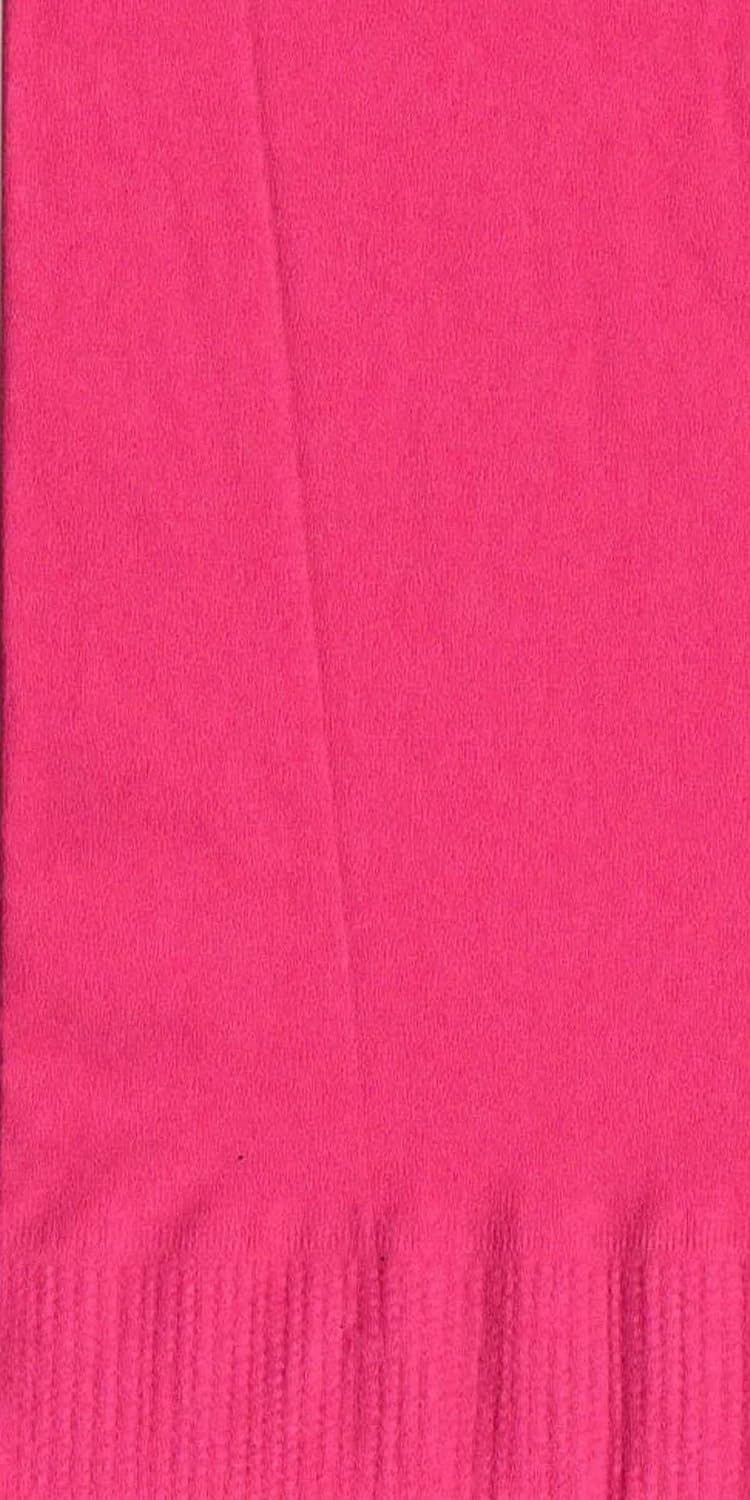 Party Favors Plus Paper Napkins Hot Pink 50 Count