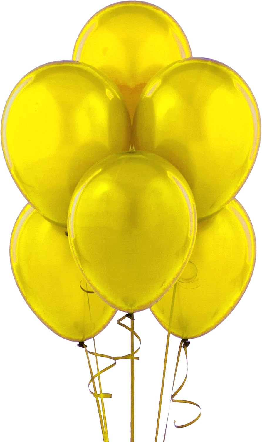 Party Favors Plus Yellow Latex Balloons 24 Count