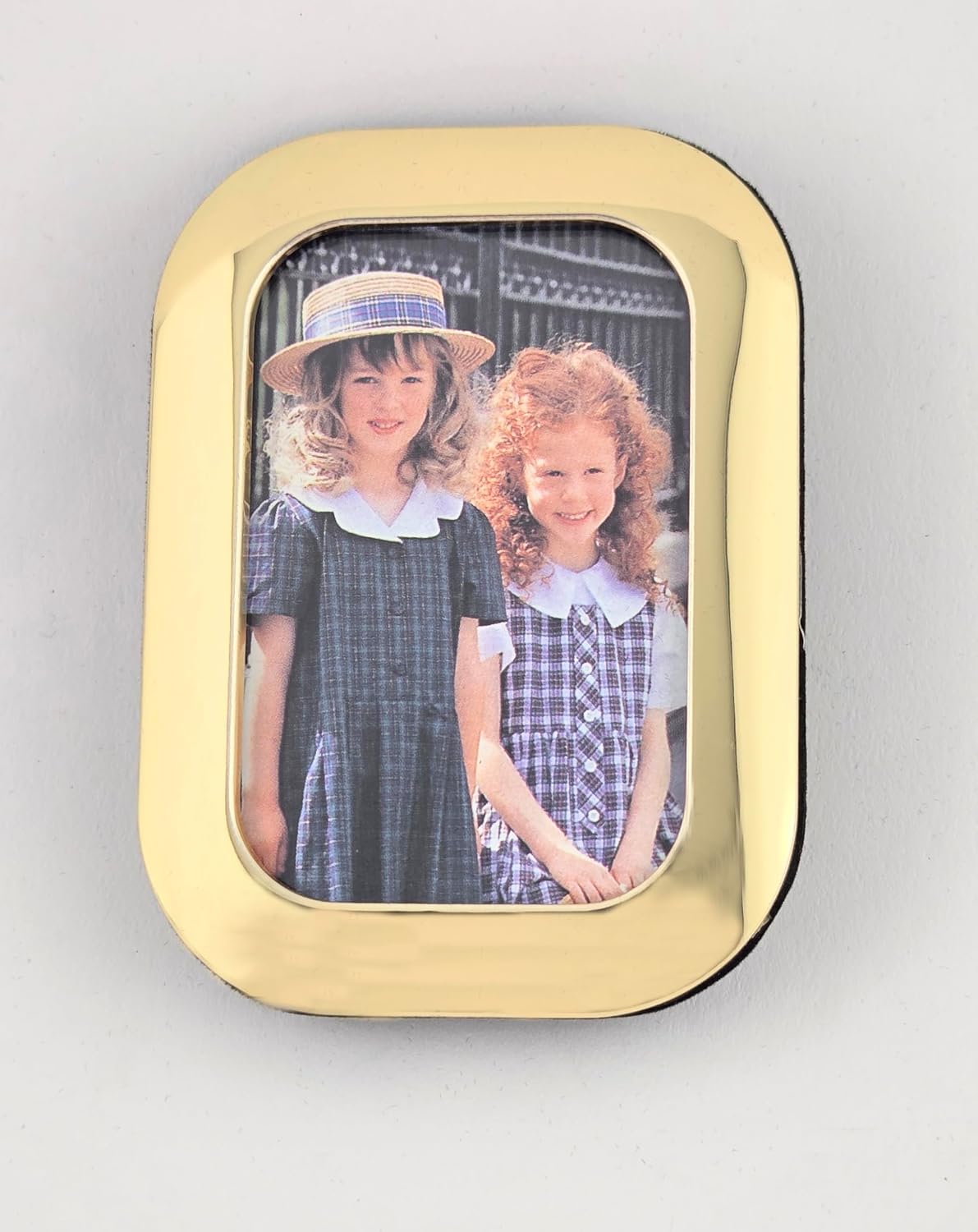 Party Favors Plus Gold-Tone Picture Frame Tabletop Display 2x3 Inch Set of 6