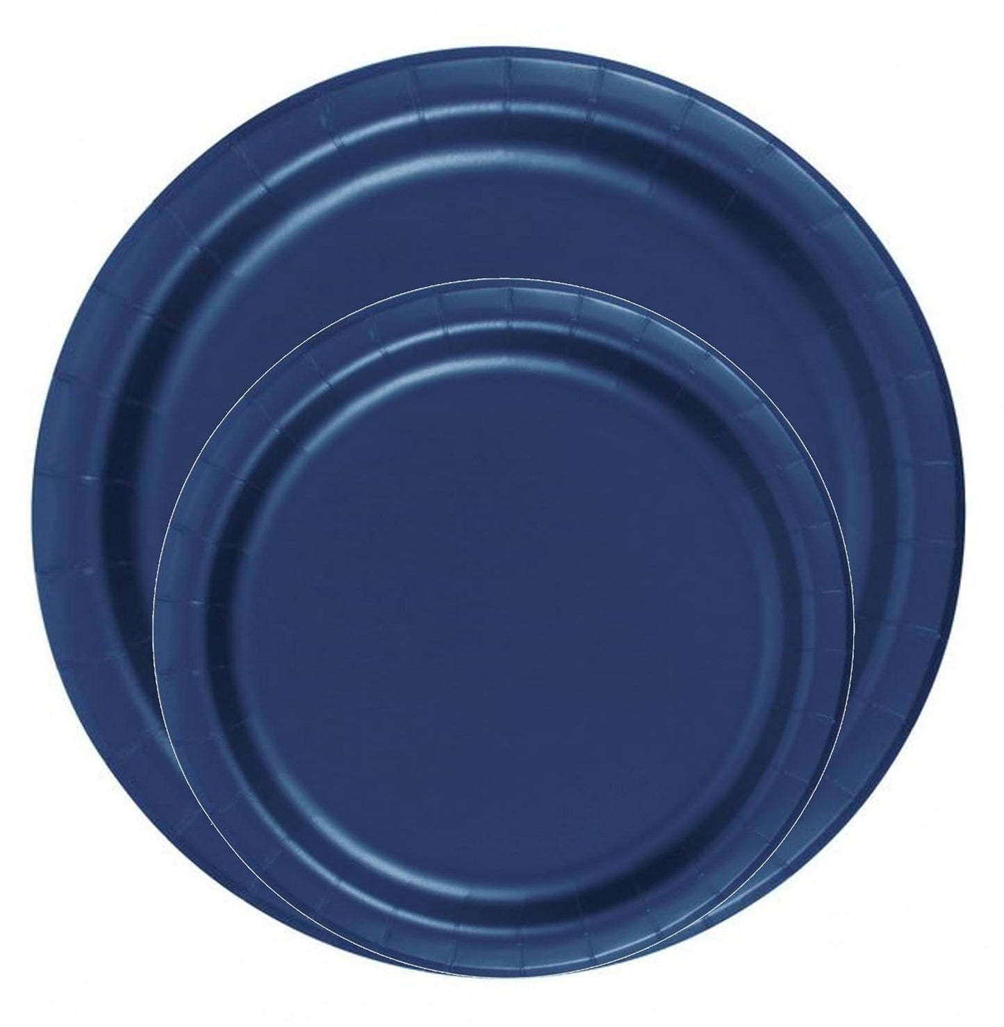Party Favors Plus Dessert Cake Paper Plates Navy Blue 240 Count