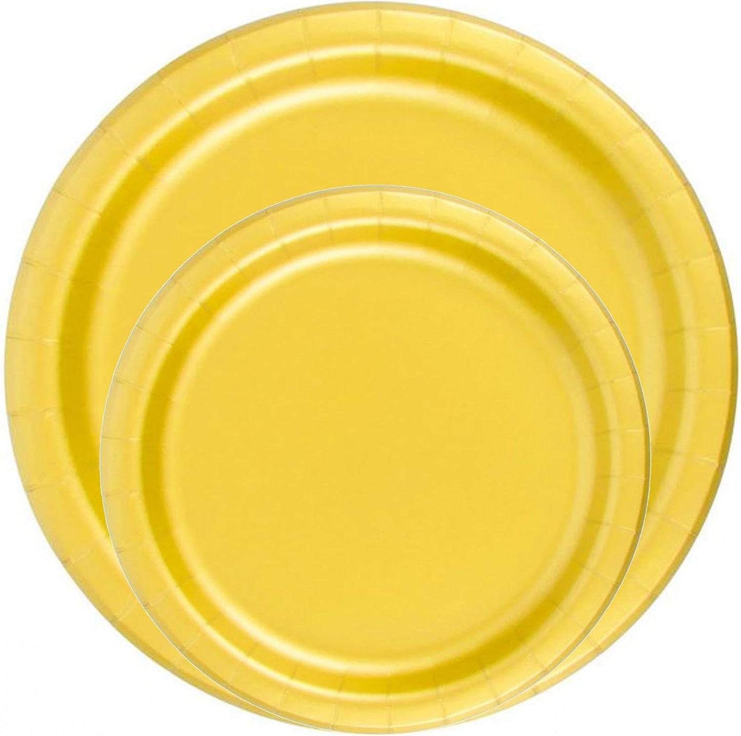 Party Favors Plus Harvest Yellow Paper Plates 48 Count