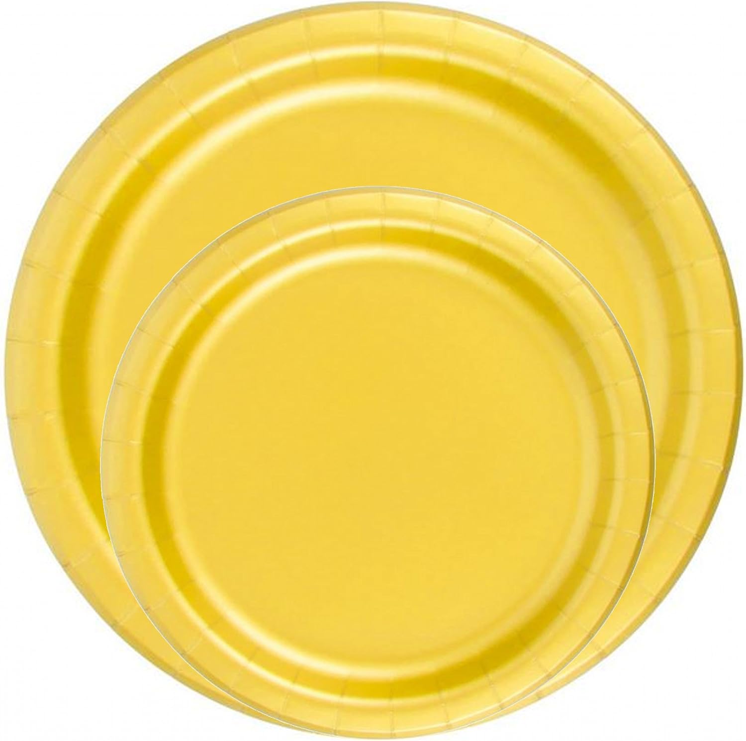 Party Favors Plus Harvest Yellow Paper Plates 48 Count