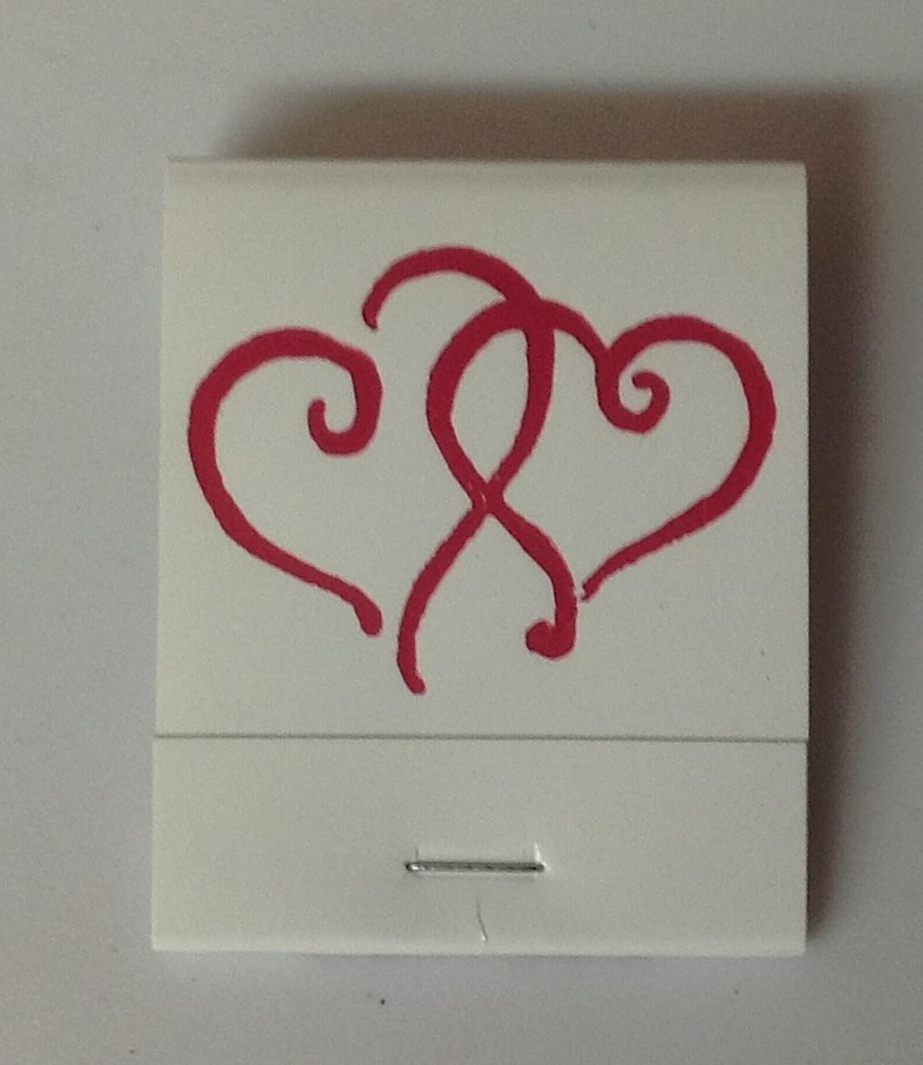 Party Favors Plus Hot Pink Swirl Hearts Matchbooks 50 Count