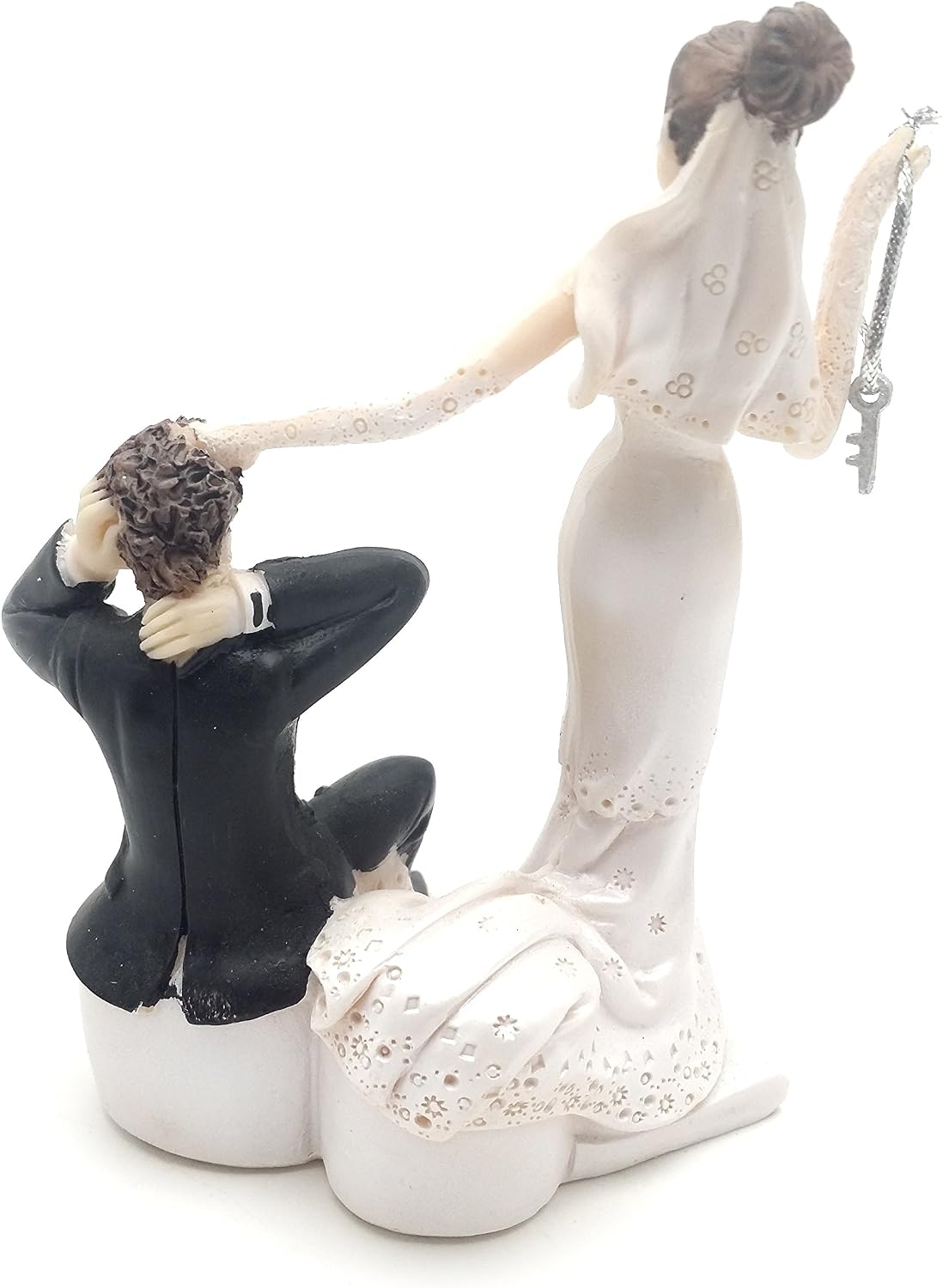 Party Favors Plus Bride and Groom Cake Top Funny Ball and Chained Groom