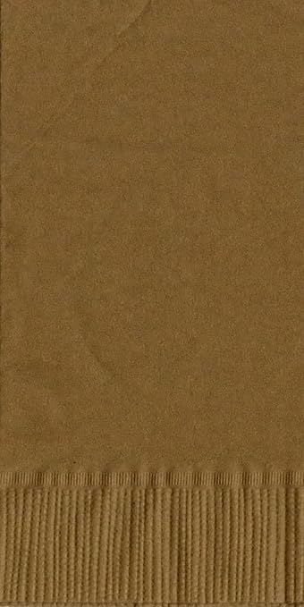 Party Favors Plus Gold Beverage Cocktail Napkins 200 Count