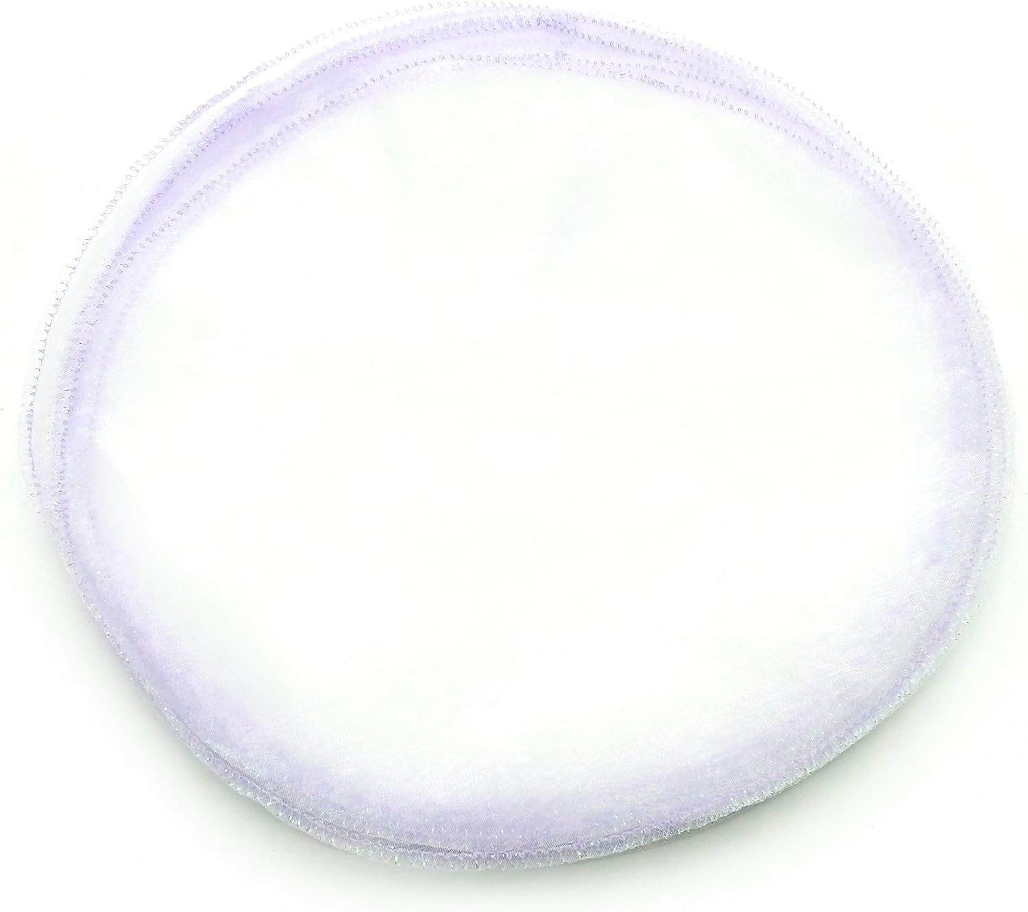 Party Favors Plus Organza Circles Sheer with Lavender Edge 9 Inch Favor Wedding Shower Wrap