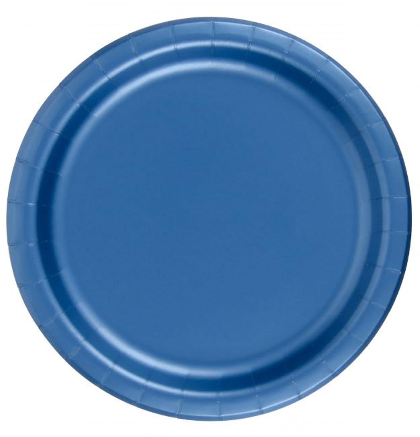 Party Favors Plus Dessert Cake Paper Plates Royal Blue 240 Count