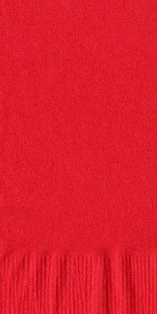 Party Favors Plus Red Paper Dinner Napkins Hand Towel Fold 50 Count