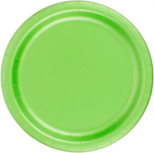 Party Favors Plus Citrus Green Paper Plates 48 Count