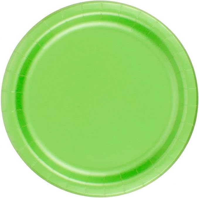 Party Favors Plus Citrus Green Paper Plates 48 Count
