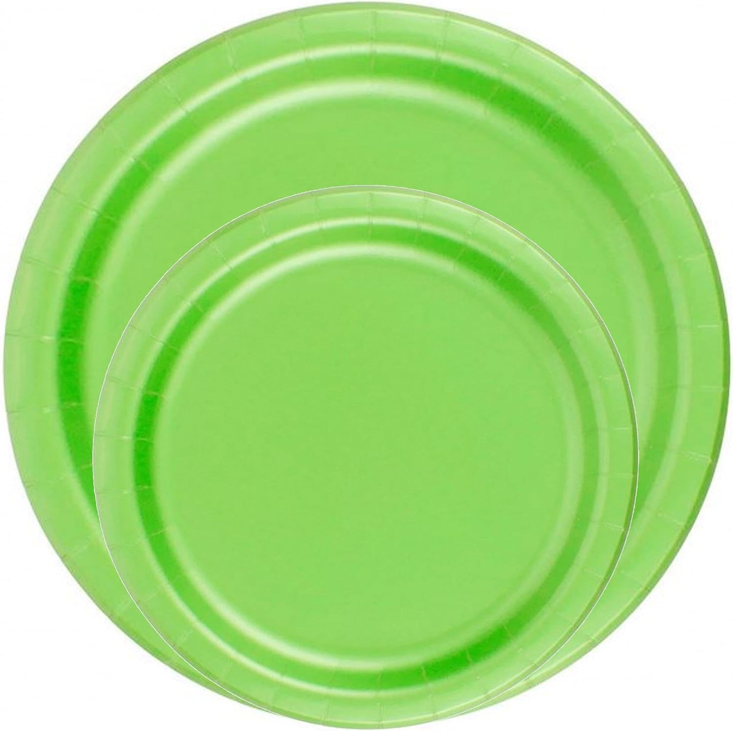 Party Favors Plus Citrus Green Paper Plates 48 Count