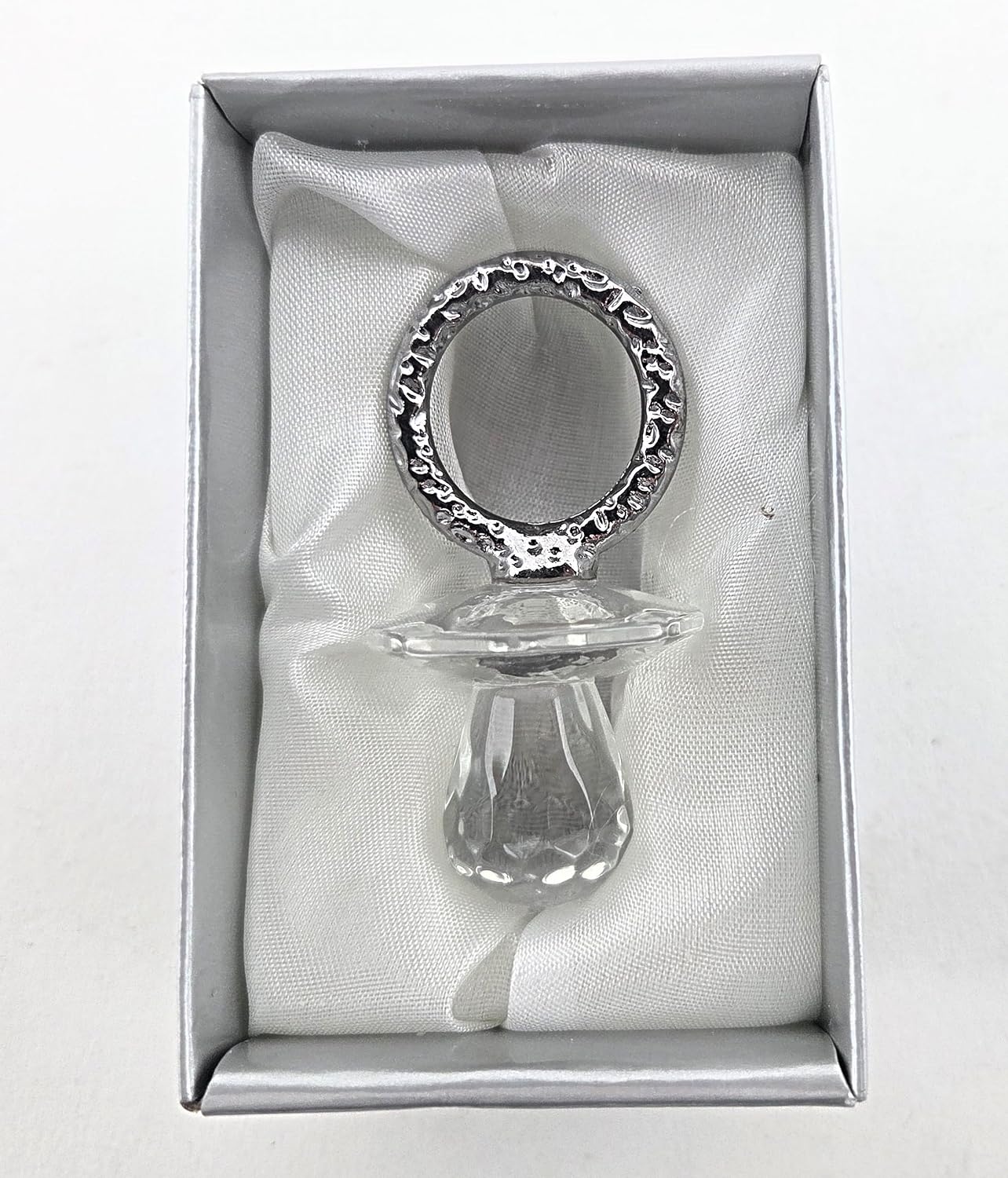 Party Favors Plus Crystal Pacifier Baby Shower Favor Plastic 2.25 Inch 12 Count