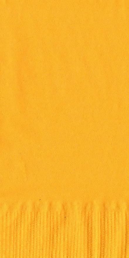 Party Favors Plus Harvest Yellow Dinner Napkins 200 Count