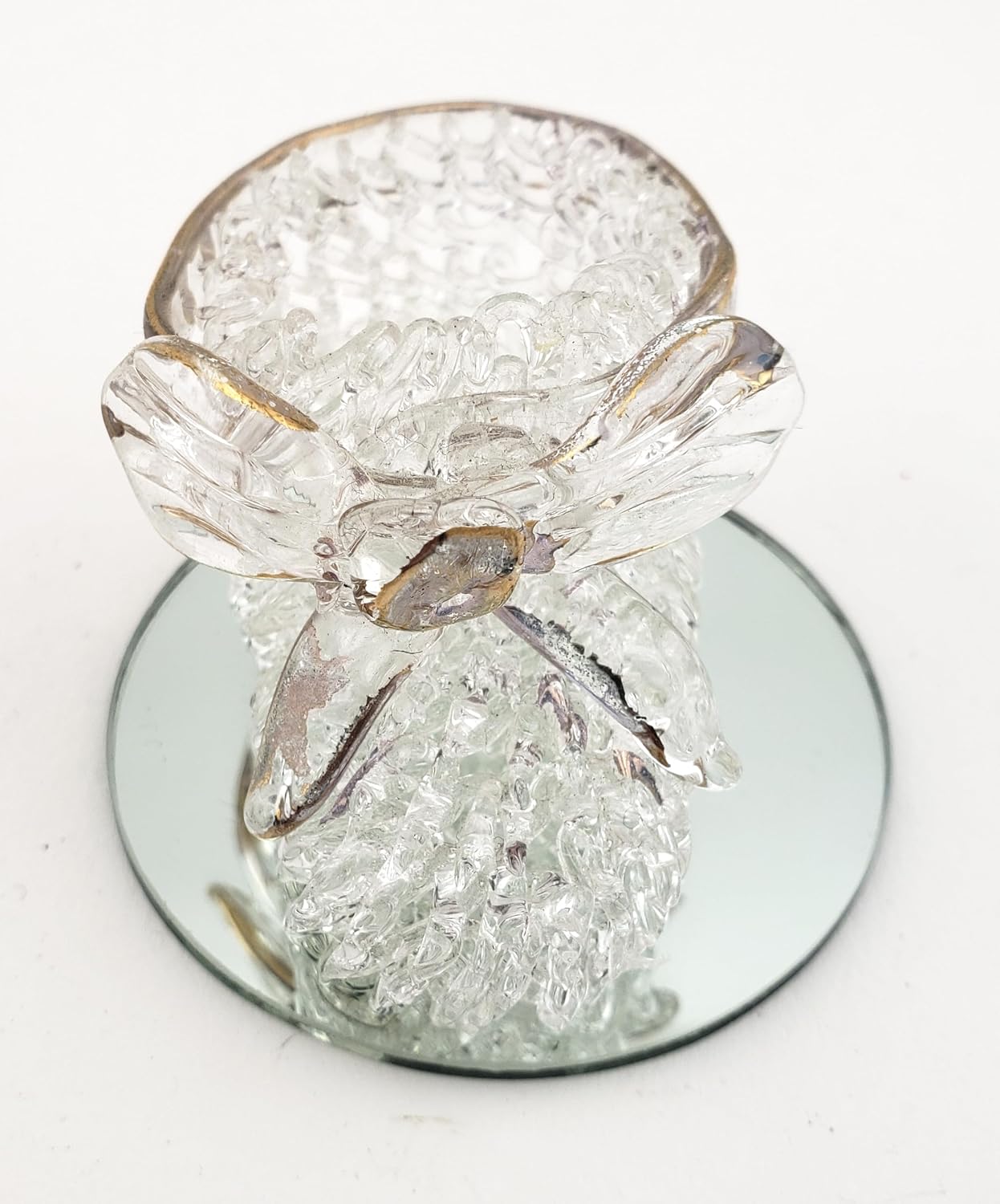 Party Favors Plus Clear Polyresin Crystal Baby Bootie Figurine 1.5 Inch