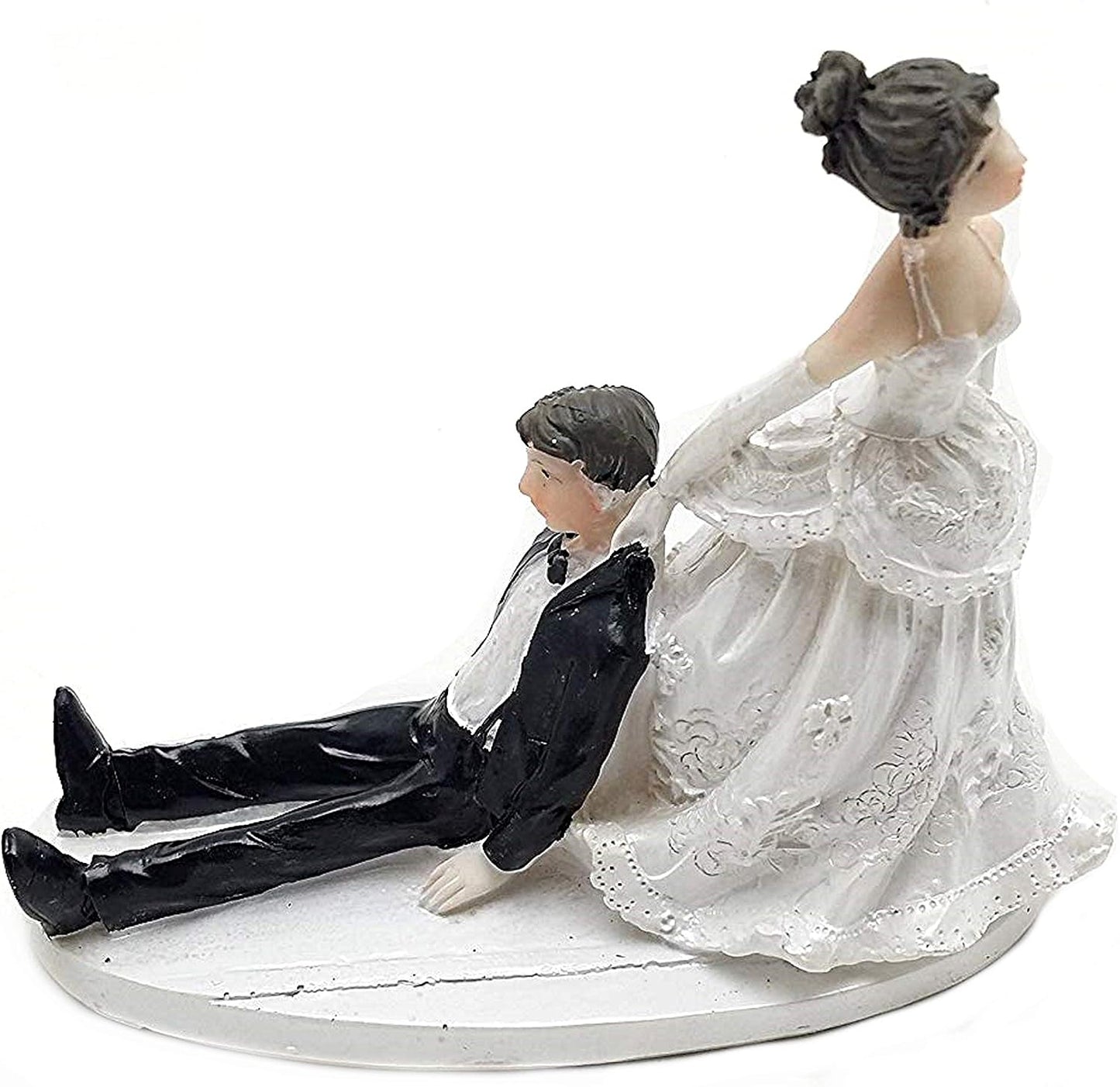 Party Favors Plus Bride and Groom Cake Top Funny Inebriated Groom