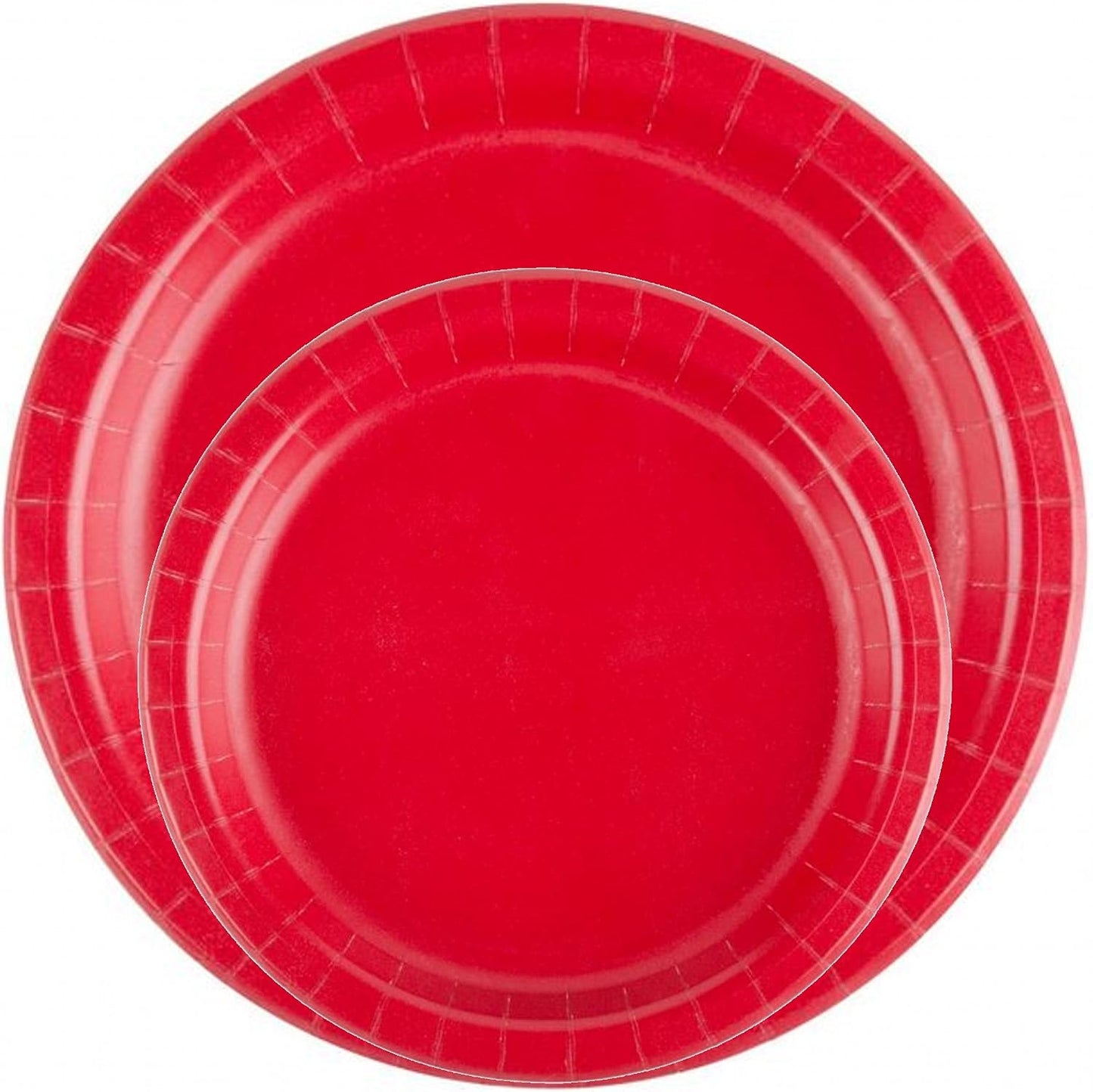 Party Favors Plus Dessert Cake Paper Plates Red 240 Count