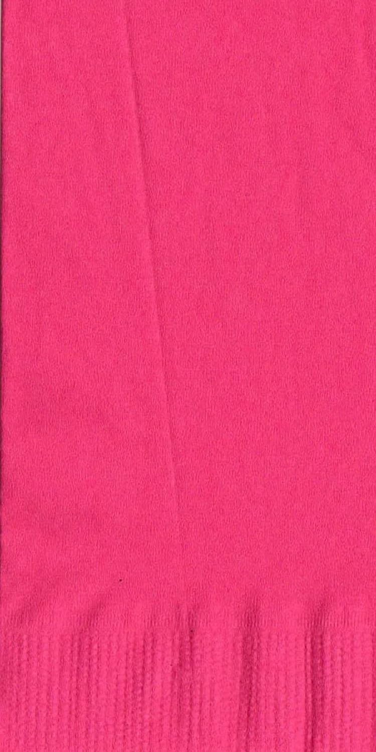 Party Favors Plus Hot Pink Beverage Cocktail Napkins 200 Count