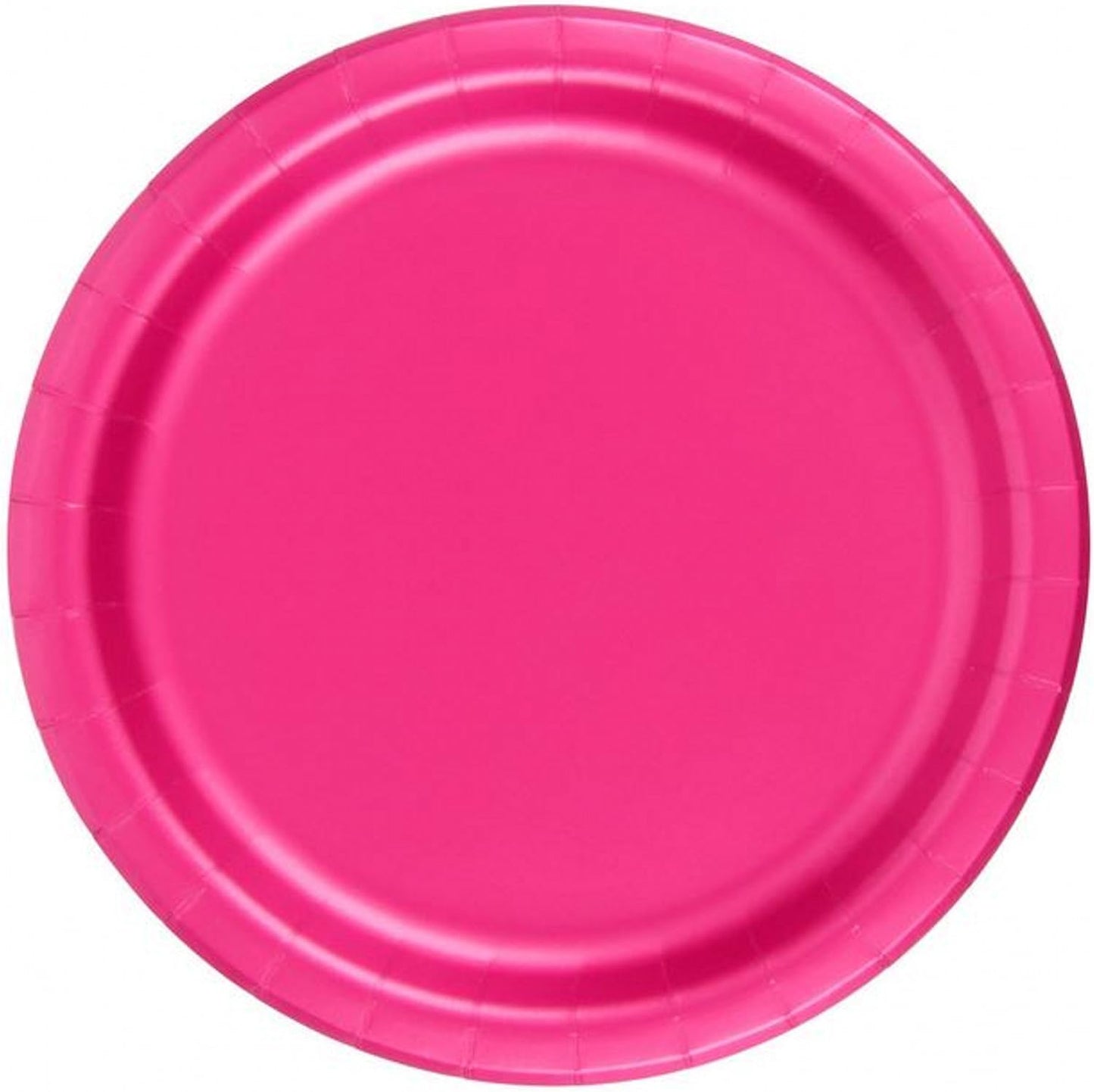 Party Favors Plus Hot Pink Paper Plates 48 Count